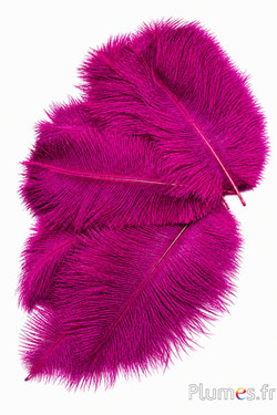 Struisvogel - 13-18 cm - pink-grijs